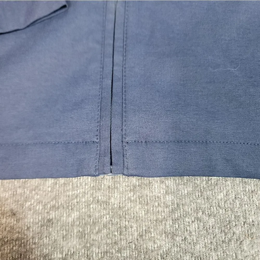 Travis Mathew Surfside Full Zip Jacket XL Vintage Indigo Stretch Golf TM1MU42